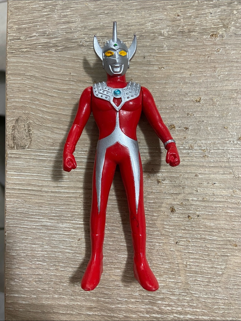 Vintage 1993 Ultraman Ultra Hero Series Taro Vinyl Figure